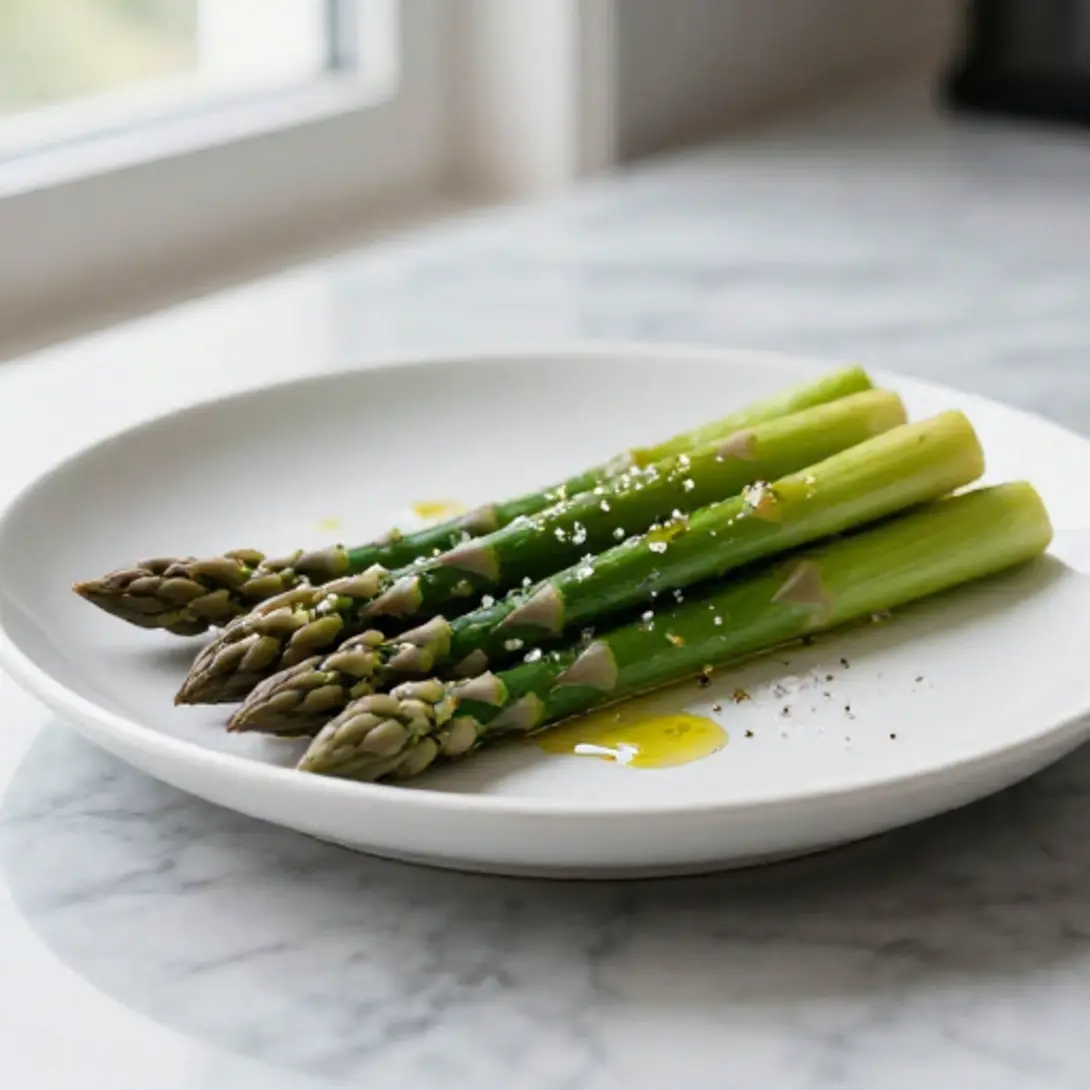 Asparagi in friggitrice ad aria, un piatto salutare e gustoso.