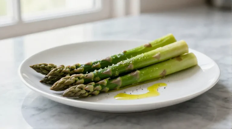 Deliziosi asparagi in friggitrice ad aria croccanti e saporiti.