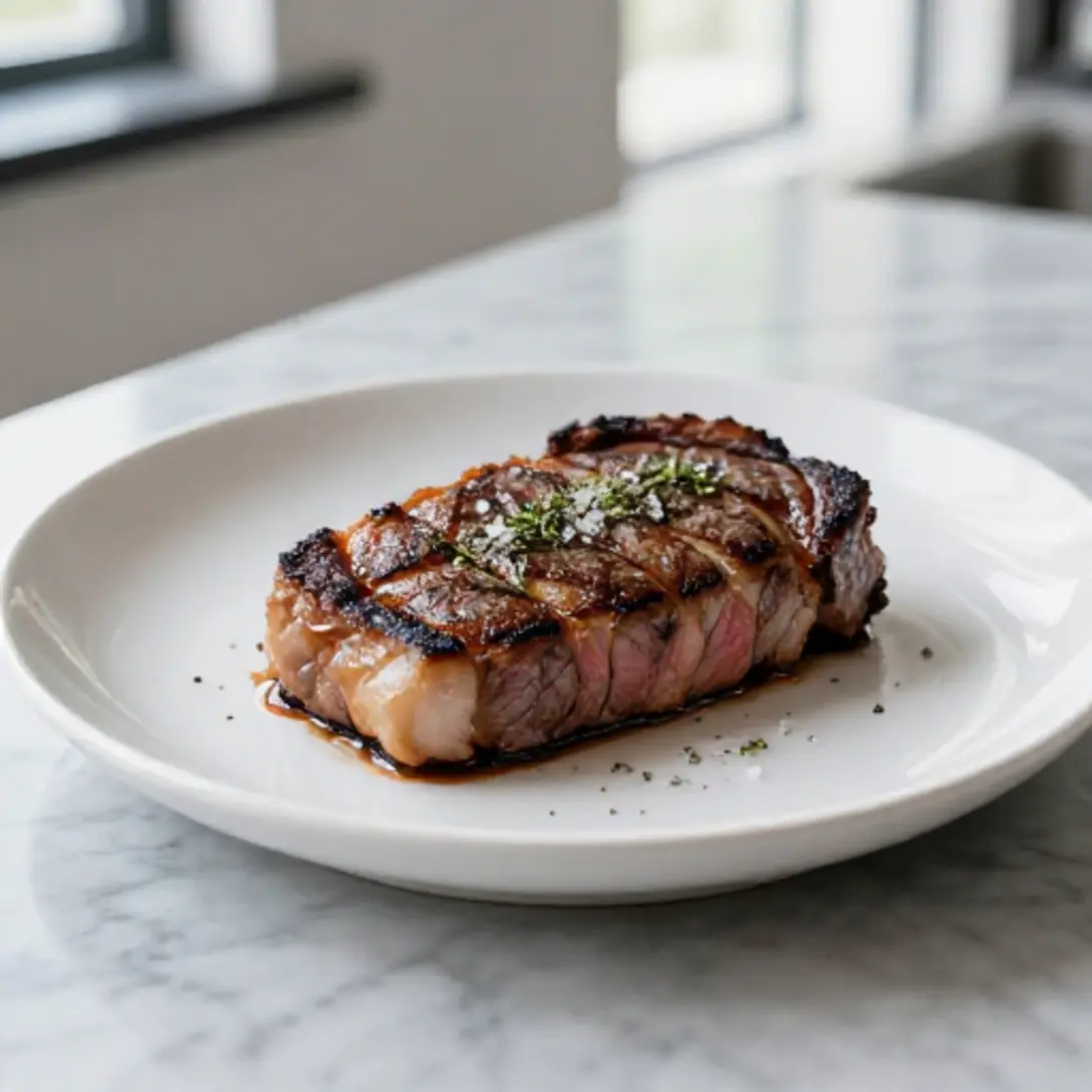 Ricetta facile per una deliziosa bistecca in friggitrice ad aria.