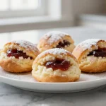 Deliziosi bomboloni preparati in friggitrice ad aria.