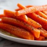 Deliziose carote cotte in friggitrice ad aria