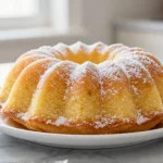 Deliziosa ciambella in friggitrice ad aria, morbida e profumata.