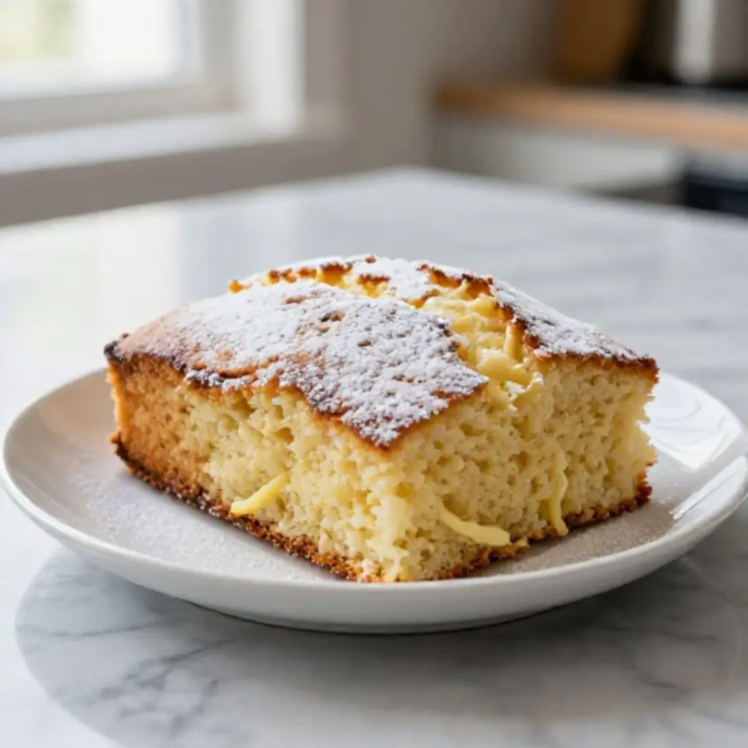 Ciambellone soffice e profumato, cotto in friggitrice ad aria.