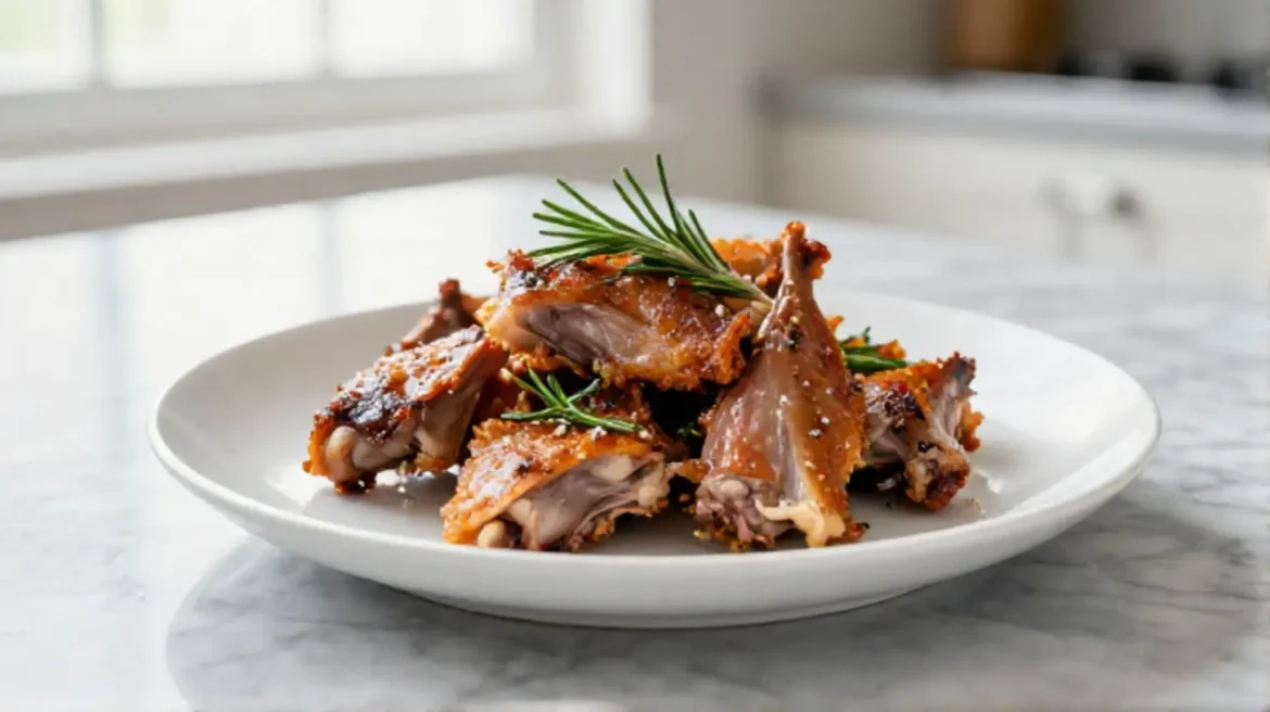 Coniglio cotto in friggitrice ad aria, un piatto delizioso da provare!