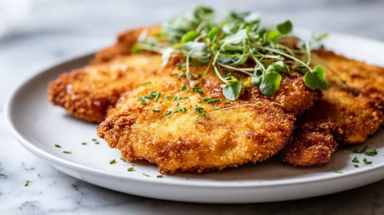 Cotoletta in friggitrice ad aria Deliziosa cotoletta in friggitrice ad aria per una cena leggera e gustosa.