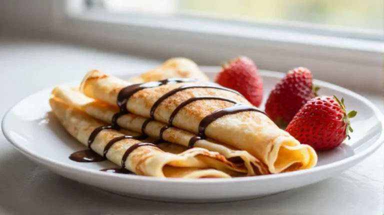 Deliziose crepes preparate in friggitrice ad aria.