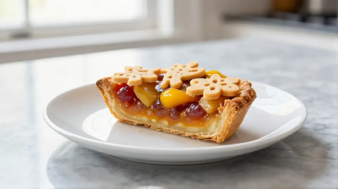 Crostata in friggitrice ad aria Crostata preparata in friggitrice ad aria, dal sapore delizioso.