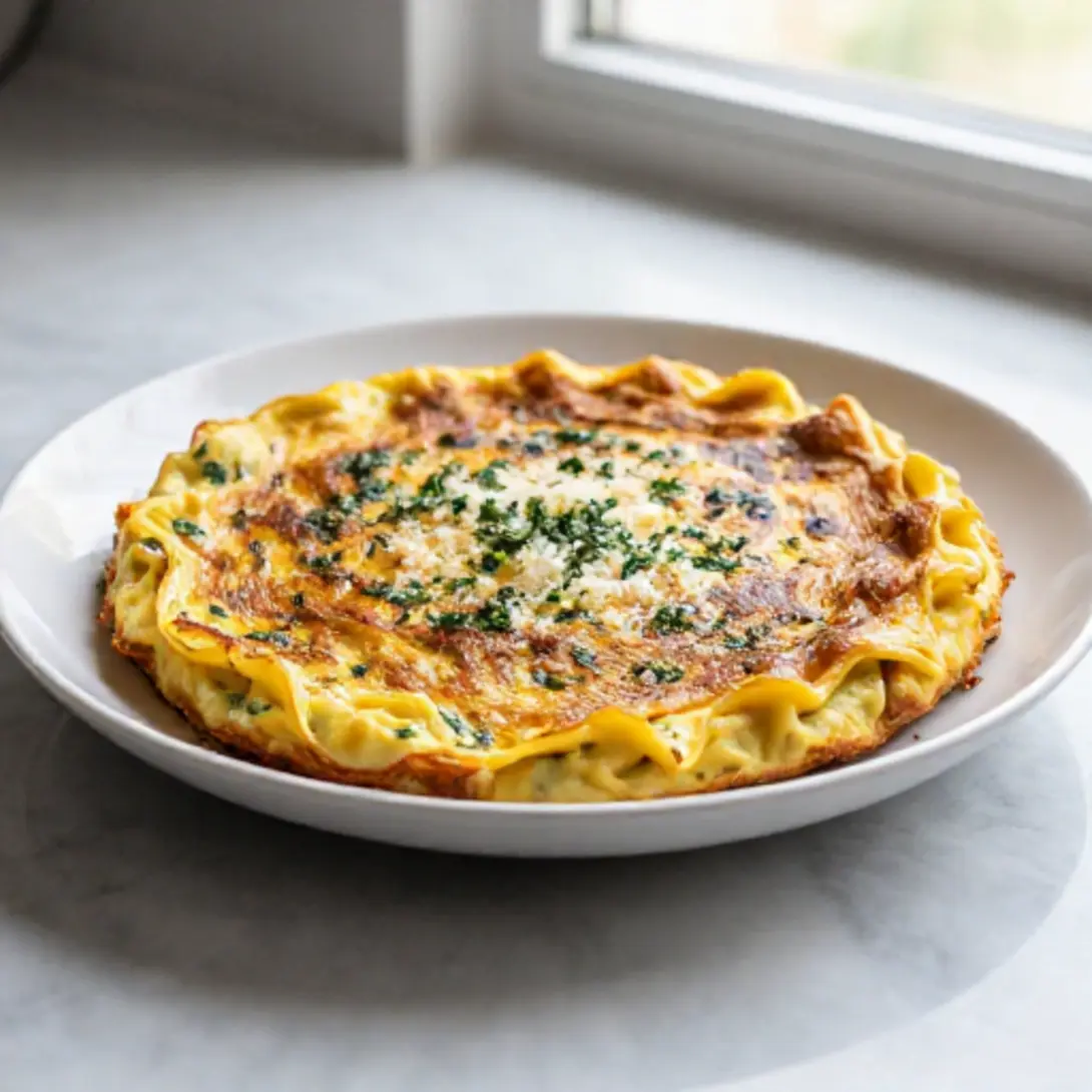 Scopri la frittata di pasta in friggitrice ad aria, semplice e gustosa.