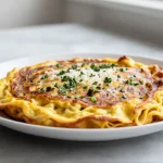 Frittata di pasta cotta in friggitrice ad aria, una deliziosa ricetta italiana.