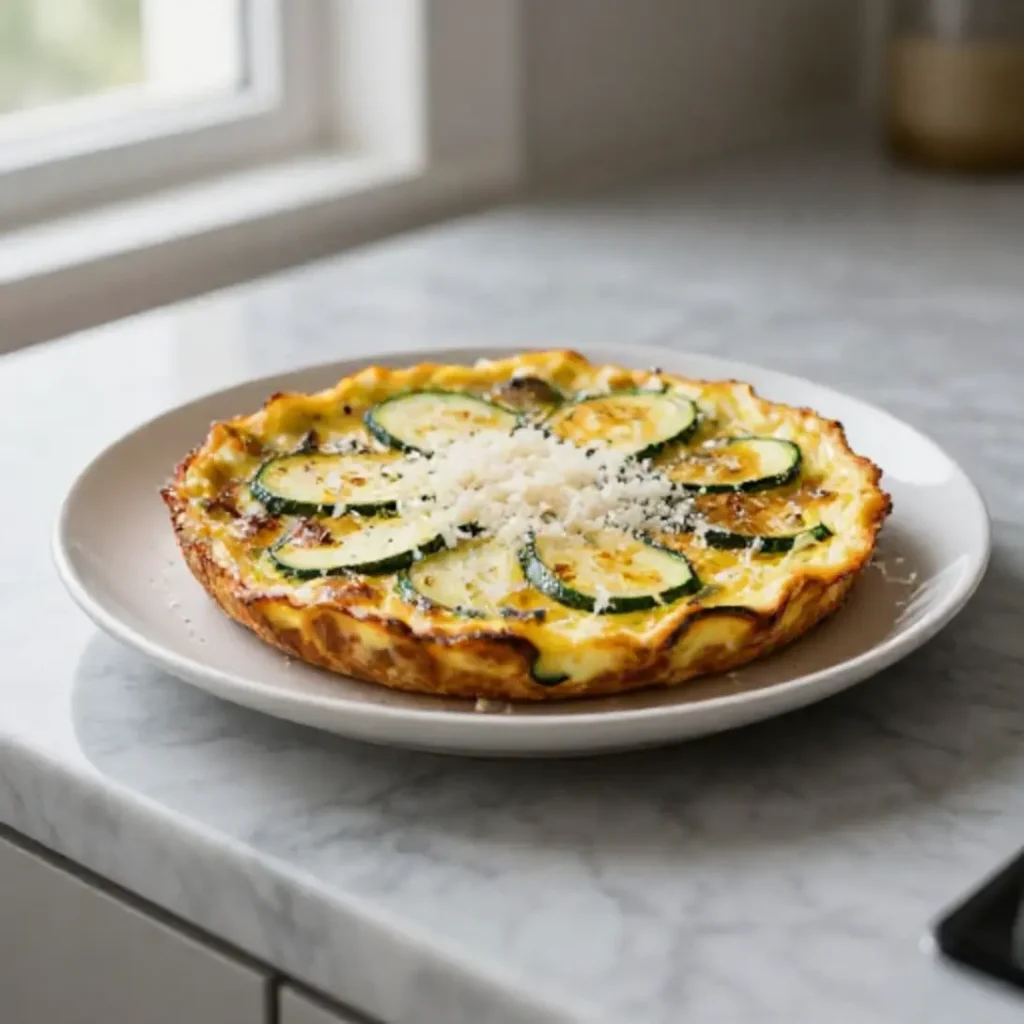 Frittata di zucchine in friggitrice ad aria, un piatto sfizioso