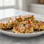 Frittelle di riso preparate in friggitrice ad aria