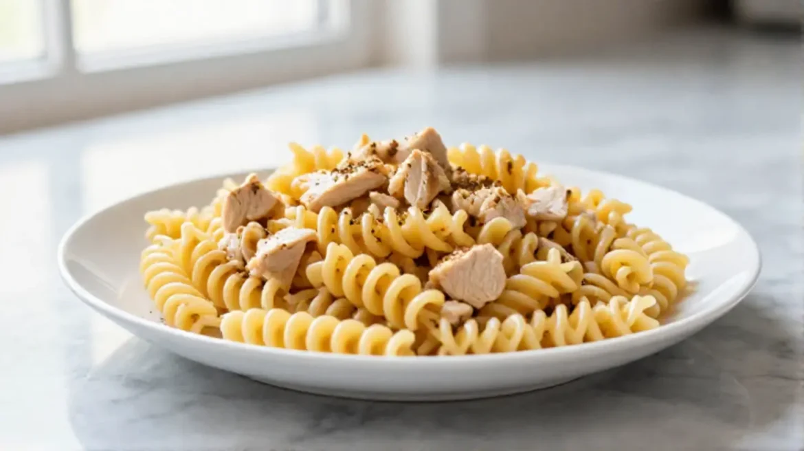 Scopri come preparare deliziosi fusilli di pollo in friggitrice ad aria.