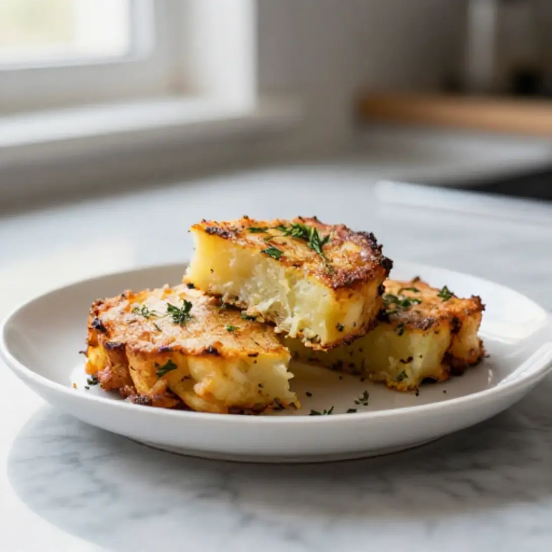 gateau di patate in friggitrice ad aria, perfetto per ogni occasione