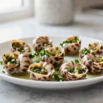 Lumache preparate in friggitrice ad aria per un esperimento culinario unico.