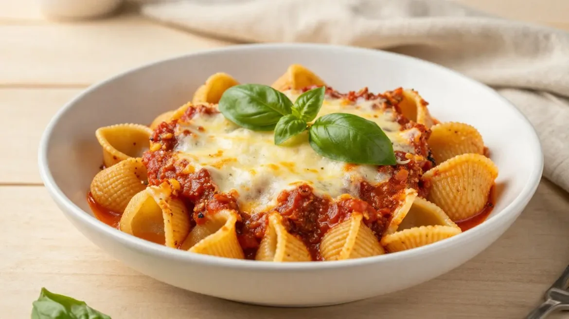 Deliziose orecchiette al forno preparate nella friggitrice ad aria.