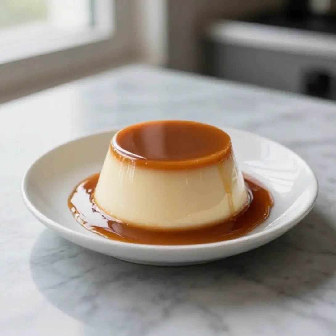 Ricetta della panna cotta in friggitrice ad aria.