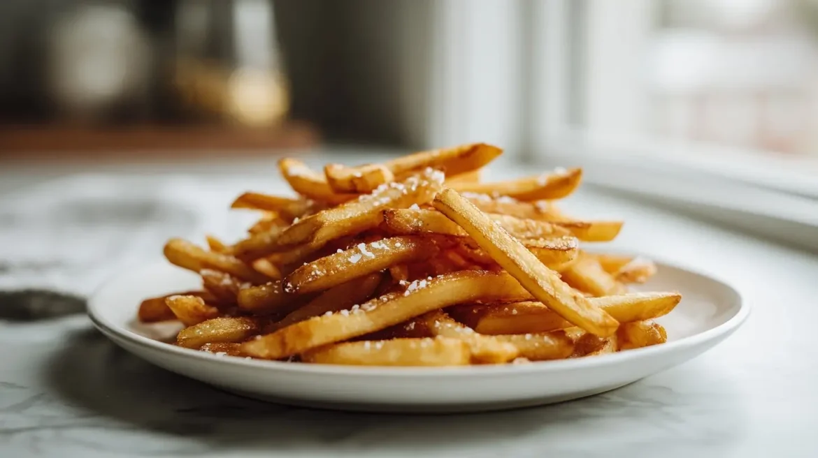 Deliziose patate fritte in friggitrice ad aria