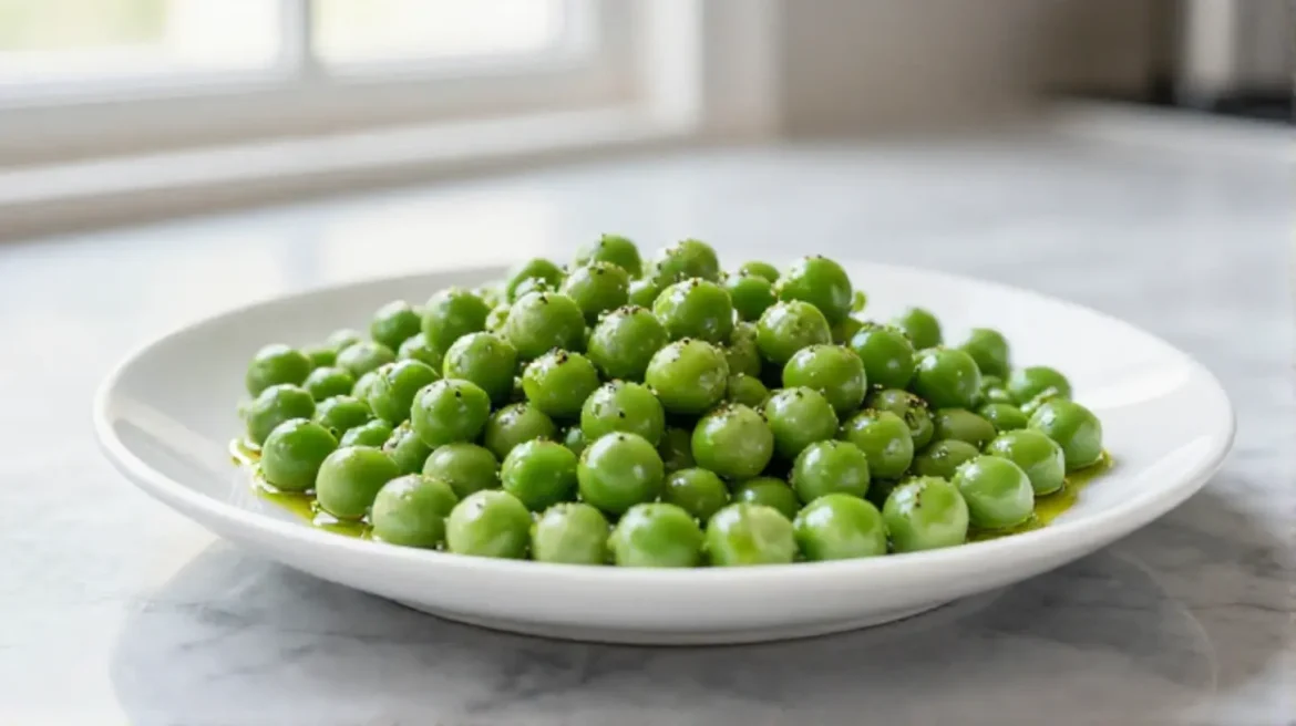 Ricetta facile per cucinare piselli in friggitrice ad aria.