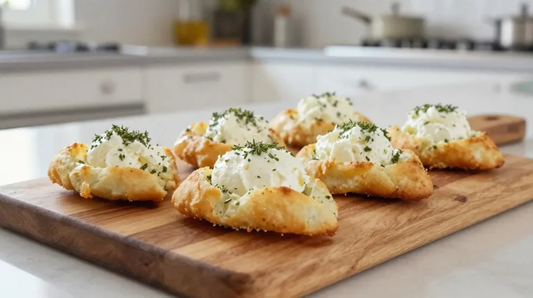 Deliziosa scaccia cotta nella friggitrice ad aria con ripieno saporito.